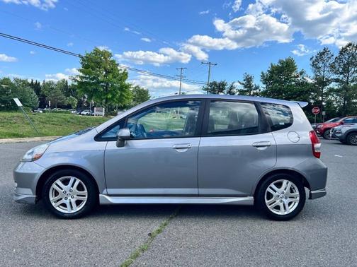 Storm Silver Metallic 2007 Honda Fit Sport