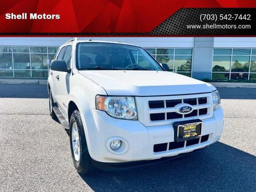 White Suede Clearcoat 2009 Ford Escape Hybrid Limited