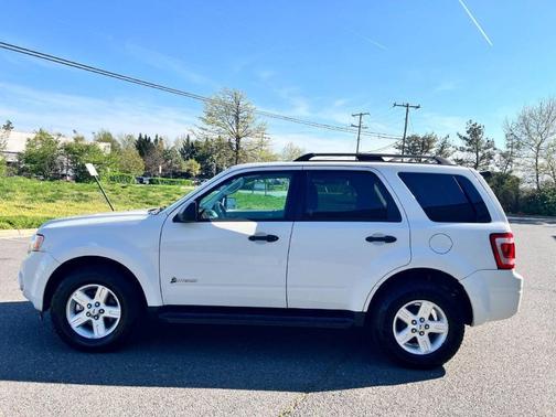 White Suede Clearcoat 2009 Ford Escape Hybrid Limited