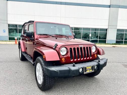 Red Rock Crystal Pearlcoat 2007 Jeep Wrangler Unlimited Sahara
