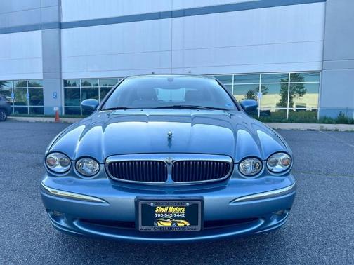 Blue 2003 Jaguar X-Type 3.0