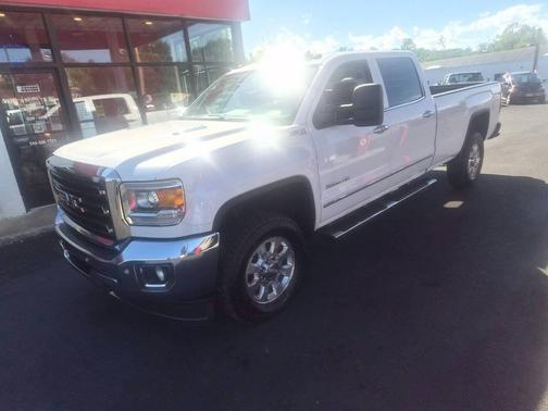 Summit White 2015 GMC Sierra 3500 SLT