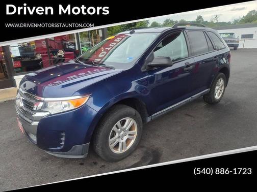 Dark Blue Pearl Metallic 2012 Ford Edge SE