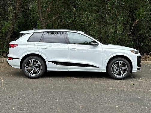 White 2027 Audi Q6 e-tron Premium Plus