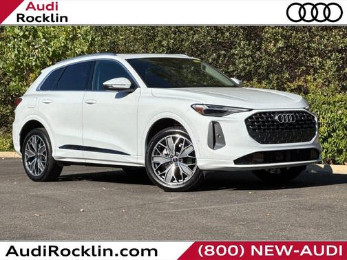Glacier White Metallic 2025 Audi Q5 2.0T quattro Premium