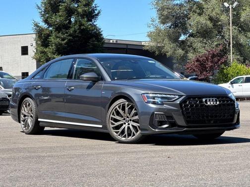 Gray 2026 Audi A8 L 55