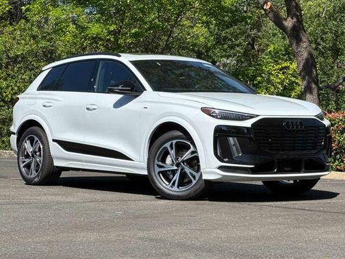 White 2027 Audi Q6 e-tron Premium Plus
