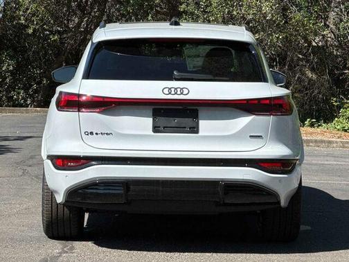 White 2027 Audi Q6 e-tron Premium Plus