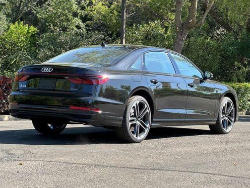Black 2026 Audi A8 L 55