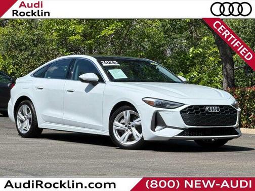 Glacier White Metallic 2025 Audi A5 2.0T quattro Premium