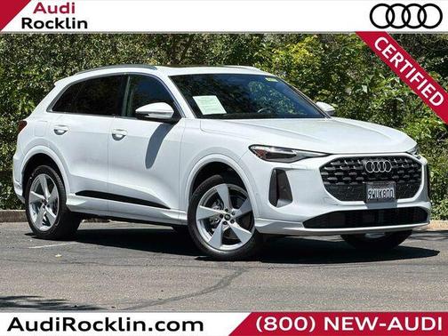 Glacier White Metallic 2025 Audi Q5 2.0T quattro Premium