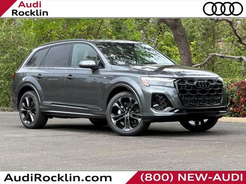 Gray 2026 Audi Q7 55 Premium