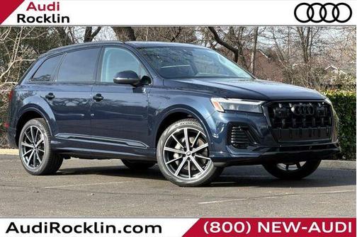 Waitomo Blue Metallic 2026 Audi Q7 45 Premium Plus