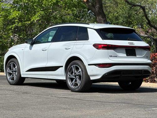 White 2027 Audi Q6 e-tron Premium Plus
