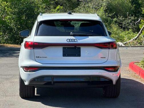 White 2027 Audi Q6 e-tron Premium Plus