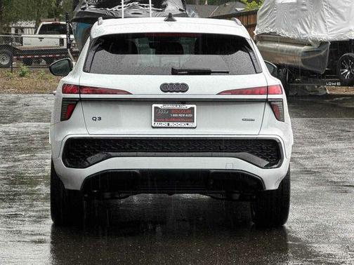 White 2026 Audi Q3 S line