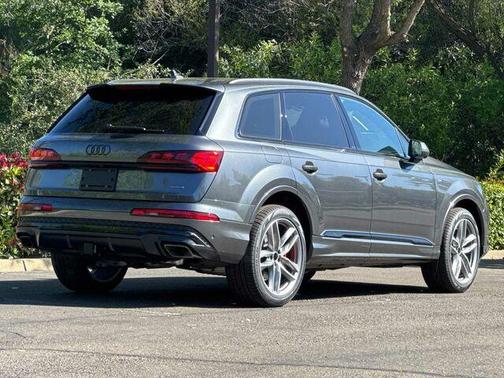 Gray 2026 Audi Q7 55 Prestige