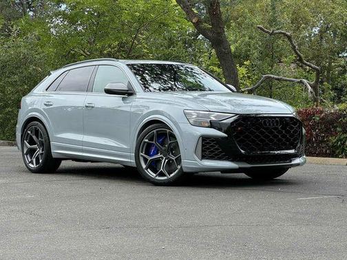 Gray 2026 Audi RS Q8 4.0T quattro
