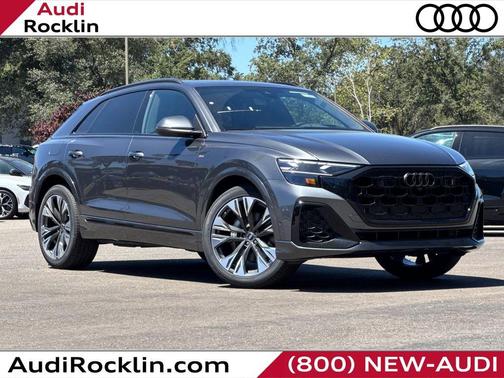 Gray 2026 Audi Q8 55 Premium