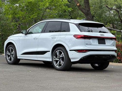 White 2027 Audi Q6 e-tron Premium Plus