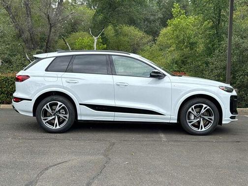 White 2027 Audi Q6 e-tron Premium Plus