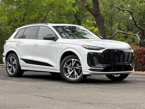 White 2027 Audi Q6 e-tron Premium Plus
