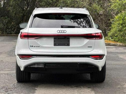 White 2027 Audi Q6 e-tron Premium Plus