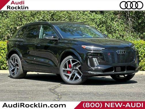 Black 2027 Audi SQ6 e-tron Premium Plus