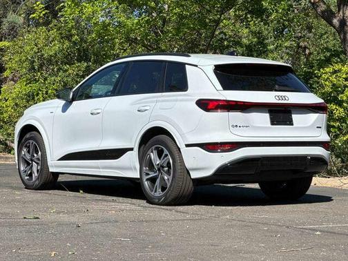 White 2027 Audi Q6 e-tron Premium Plus