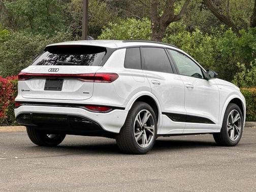 White 2027 Audi Q6 e-tron Premium Plus