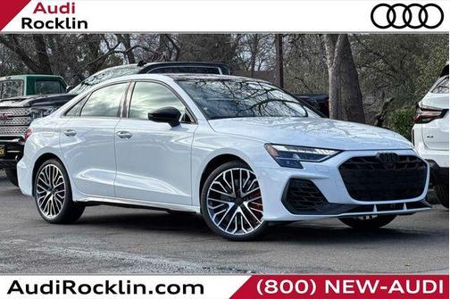 Glacier White Metallic 2026 Audi S3