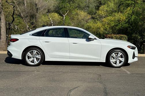 Glacier White Metallic 2025 Audi A5 2.0T quattro Premium