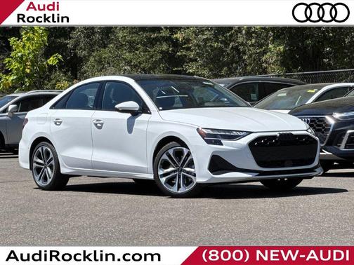 White 2026 Audi A3 2.0T Premium