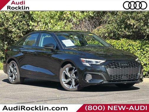 Mythos Black Metallic 2023 Audi A3 40 Premium