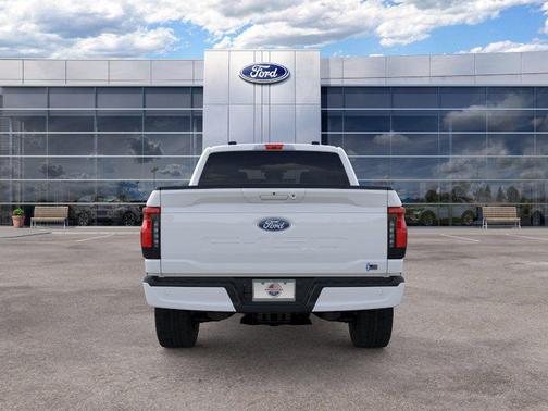 Oxford White 2025 Ford F-150 Lightning Flash
