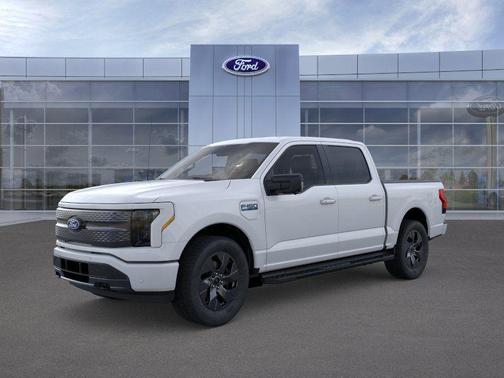 Oxford White 2025 Ford F-150 Lightning Flash