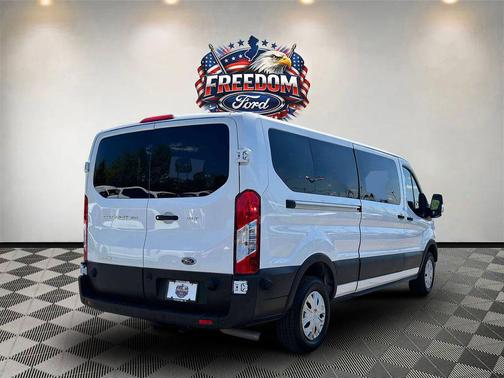 Oxford White 2024 Ford Transit-350 XLT