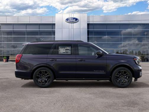 Blue 2027 Ford Expedition Platinum