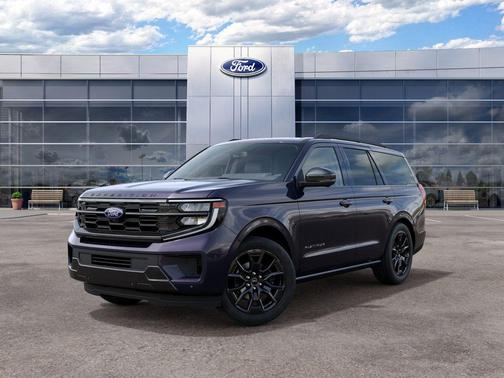 Blue 2027 Ford Expedition Platinum