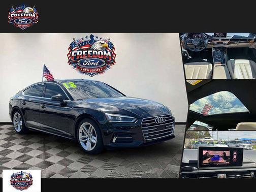 Mythos Black Metallic 2019 Audi A5 45 Premium