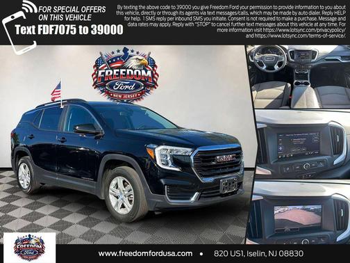 Ebony Twilight Metallic 2022 GMC Terrain SLE