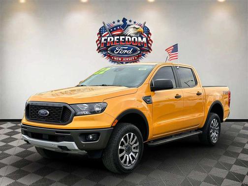 Cyber Orange Metallic Tricoat 2022 Ford Ranger XLT