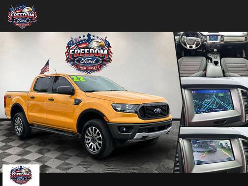 Cyber Orange Metallic Tricoat 2022 Ford Ranger XLT
