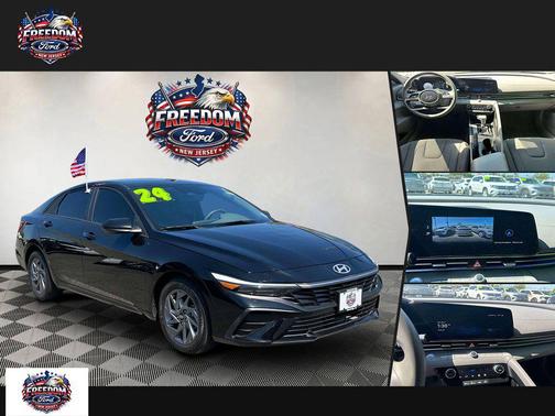Abyss Black 2024 Hyundai ELANTRA SEL