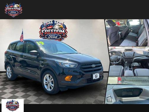 Agate Black Metallic 2019 Ford Escape S