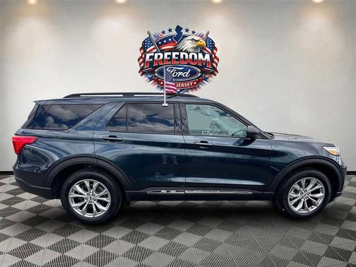 Stone Blue Metallic 2023 Ford Explorer XLT