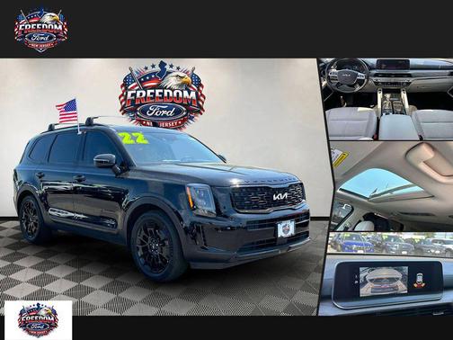 Ebony Black 2022 Kia Telluride EX