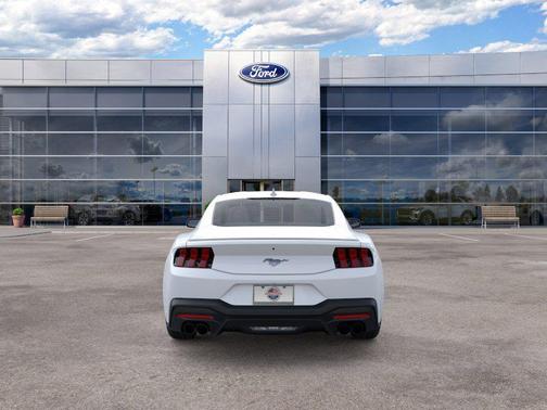 Oxford White 2025 Ford Mustang EcoBoost Premium