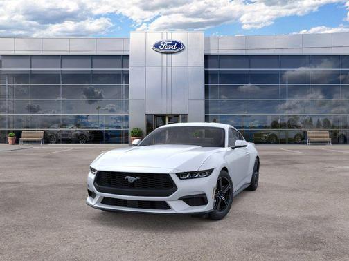 Oxford White 2025 Ford Mustang EcoBoost Premium