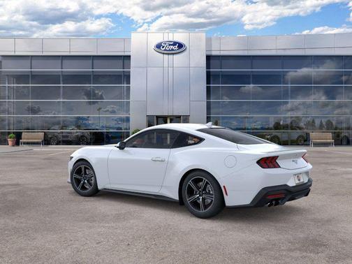 Oxford White 2025 Ford Mustang EcoBoost Premium